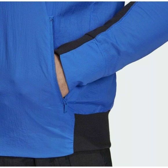 adidas FL3590 Men's Size Small Blue Light Multi Sport Full Zip Jacket $90 - Picture 8 of 8